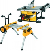 Dewalt DWE7485 110V 1700W Compact Table Saw With DE7400 Rolling Stand £539.95